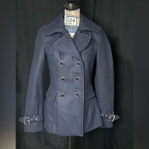 Women's Express Navy Peacoat